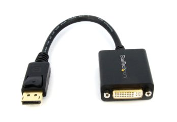 01 StarTech.com DisplayPort To DVI Adapter Passive 1080p DP to DVI Display